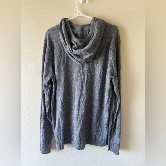 Smartwool Charcoal Hooded Sweatshirt‎ - Picture 5 of 5